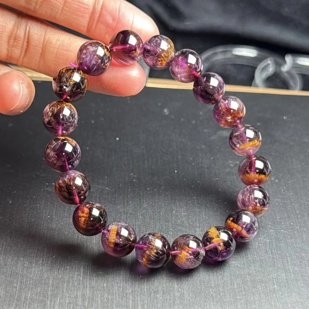 Purple Auralite Bracelet-ToShay.org