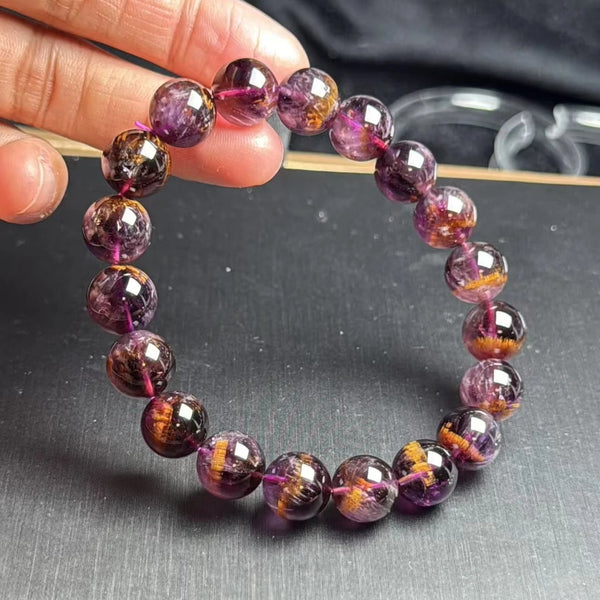 Purple Auralite Bracelet-ToShay.org