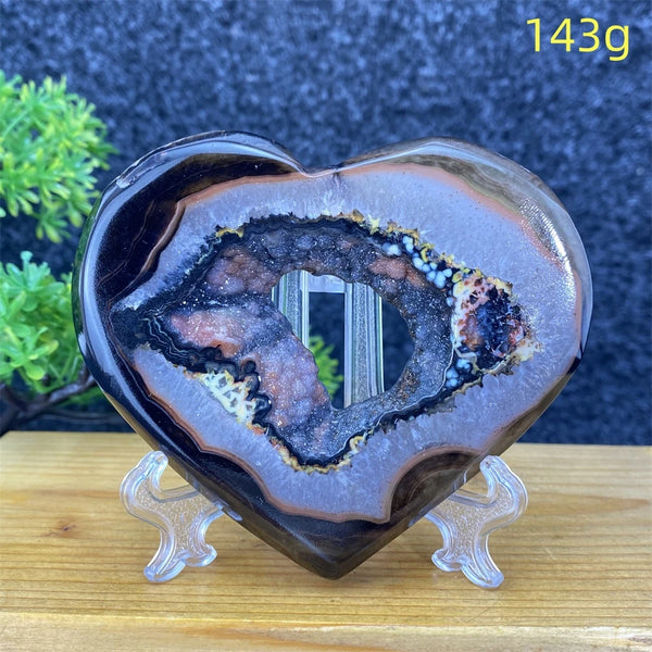 Black Agate Heart-ToShay.org