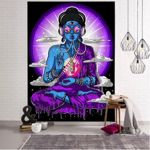 Buddha Art Tapestry-ToShay.org