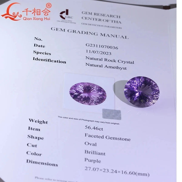 Purple Amethyst Gemstone-ToShay.org