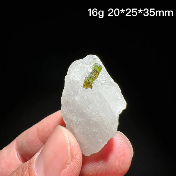 Green Tourmaline Crystal-ToShay.org