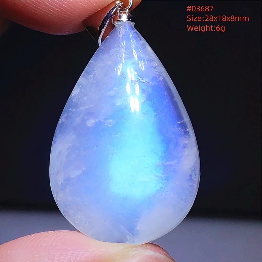 Blue Light Moonstone Pendant-ToShay.org