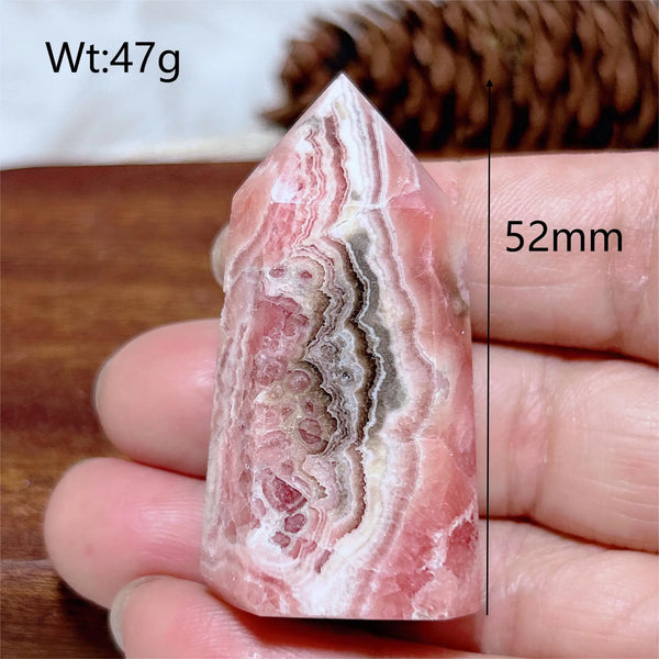 Pink Rhodochrosite Point-ToShay.org