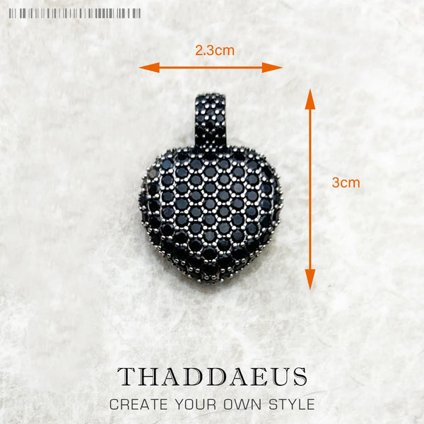 Silver Zircon Charms-ToShay.org