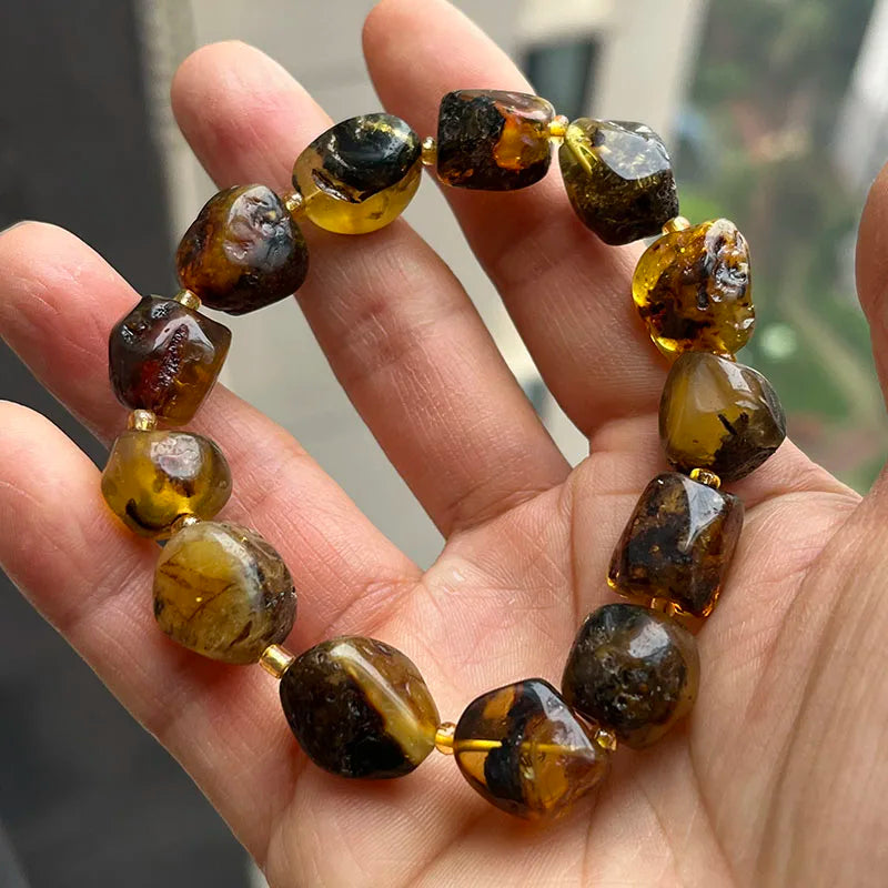 Yellow Amber Bracelet-ToShay.org