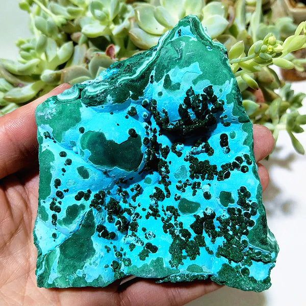 Blue Chrysocolla Crystal-ToShay.org