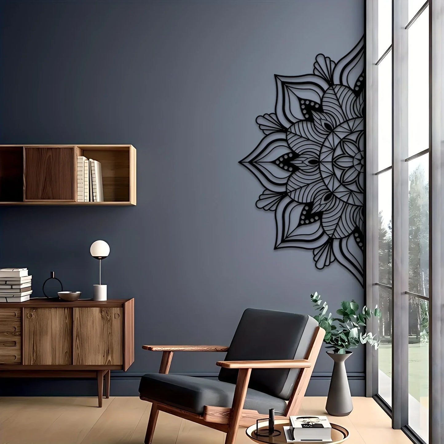 Mandala Lotus Flower Wall Art-ToShay.org