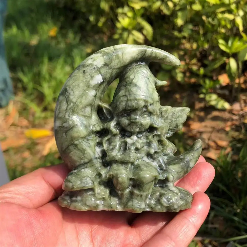 Green Ophiolite Moon Fairy-ToShay.org