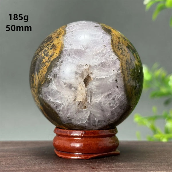 Ocean Jasper Geode Ball-ToShay.org