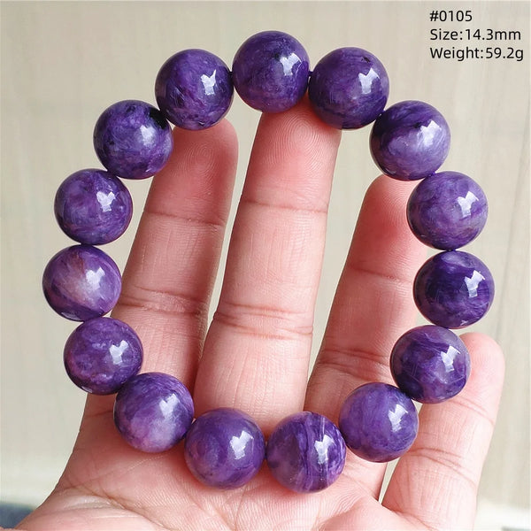 Purple Charoite Bracelet-ToShay.org