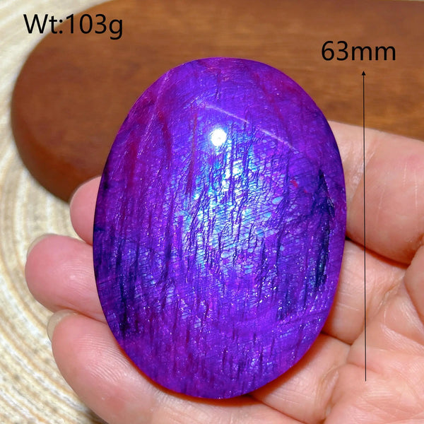 Violet Rainbow Moonstone-ToShay.org