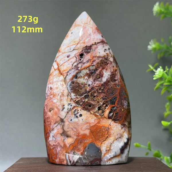 Red Agate Torch-ToShay.org