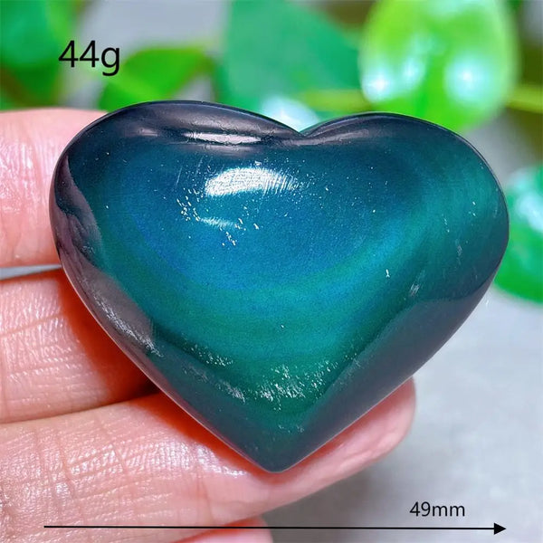Rainbow Obsidian Heart-ToShay.org