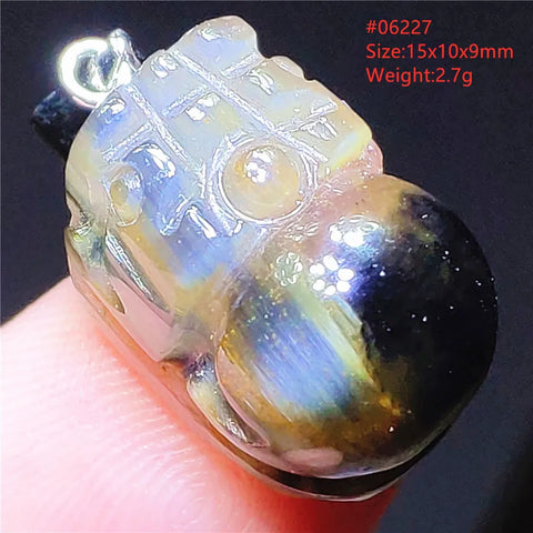 Blue Pietersite Pendant-ToShay.org
