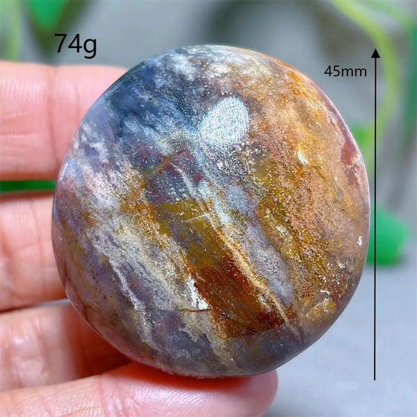 Ocean Jasper Palm Stone-ToShay.org