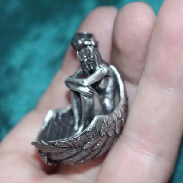 Silver Angel Pendent-ToShay.org