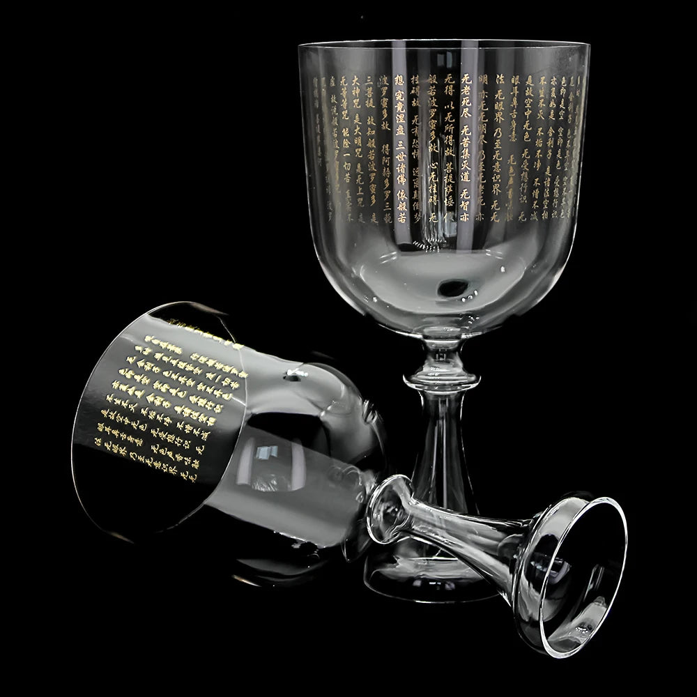 Clear Scripture Crystal Singing Chalice-ToShay.org