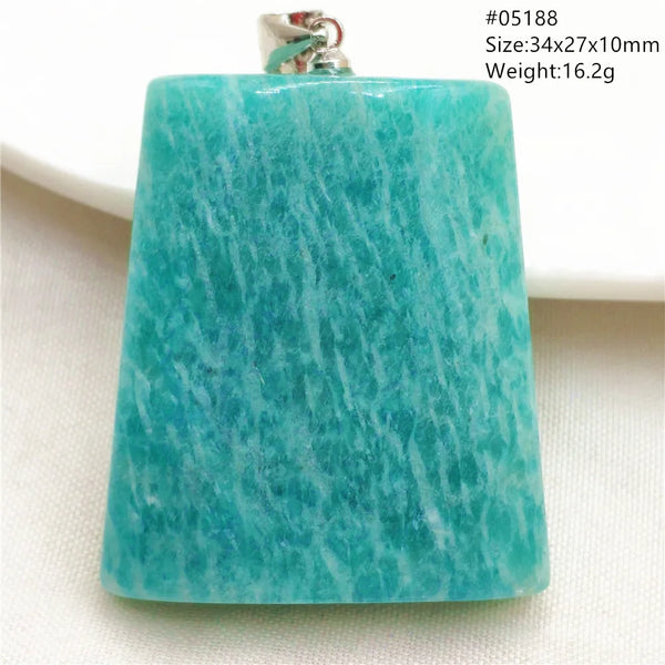 Green Amazonite Pendant-ToShay.org