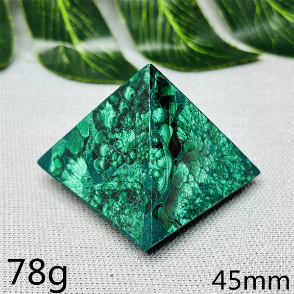 Green Malachite Pyramid-ToShay.org