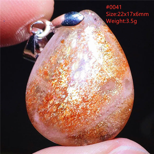 Orange Sunstone Pendant-ToShay.org