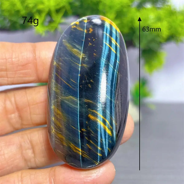 Blue Yellow Tiger Eye Stone-ToShay.org