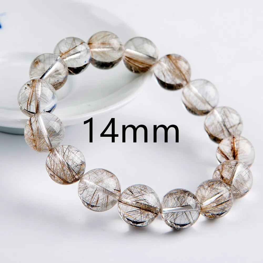 Silver Rutilated Quartz Bracelet-ToShay.org