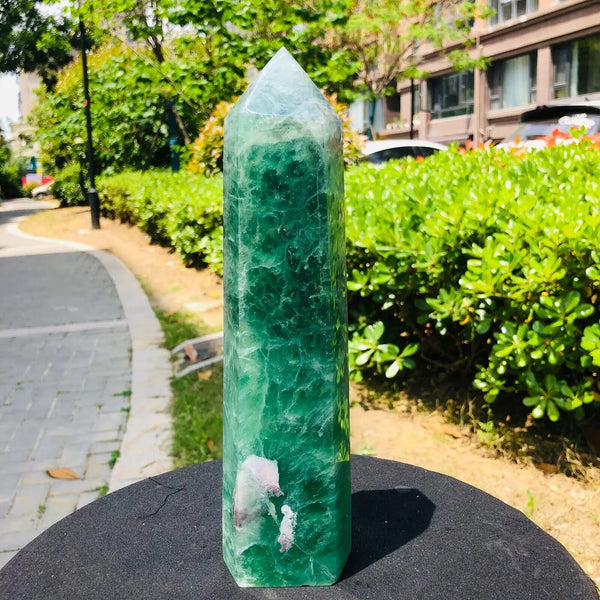 Green Fluorite Tower-ToShay.org
