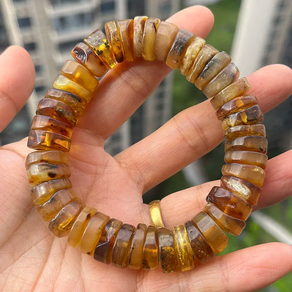 Yellow Amber Bracelet-ToShay.org