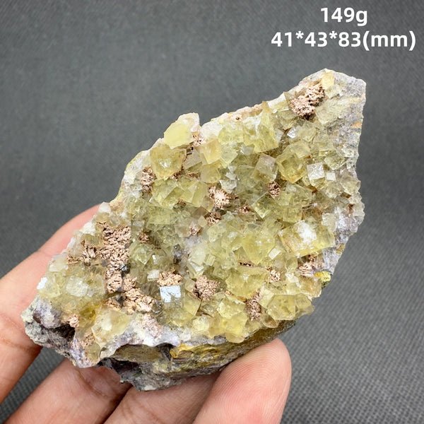 Yellow Fluorite Cluster-ToShay.org