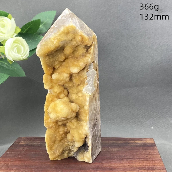 White Fluorite Cluster Point-ToShay.org