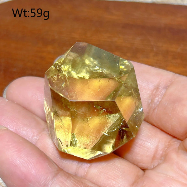 Yellow Smokey Citrine Crystal-ToShay.org