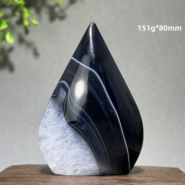 Black Agate Torch-ToShay.org