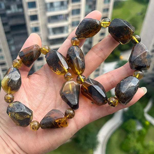 Yellow Amber Bracelet-ToShay.org