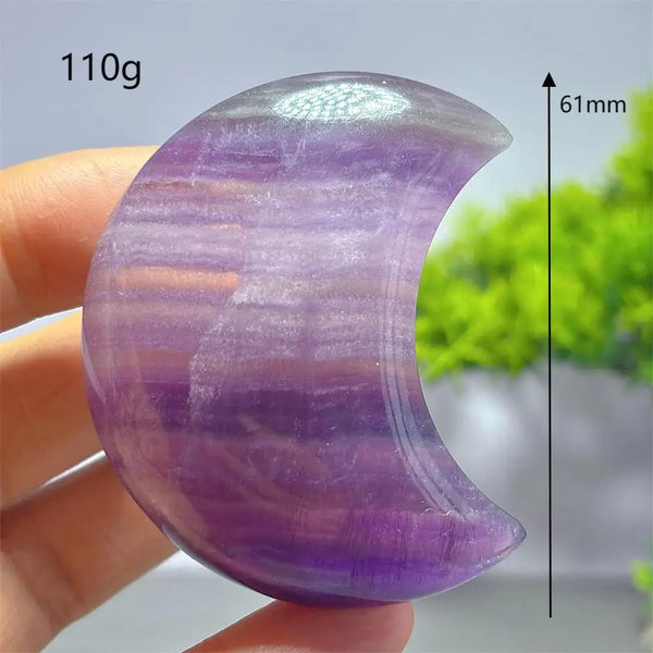 Rainbow Fluorite Moon-ToShay.org