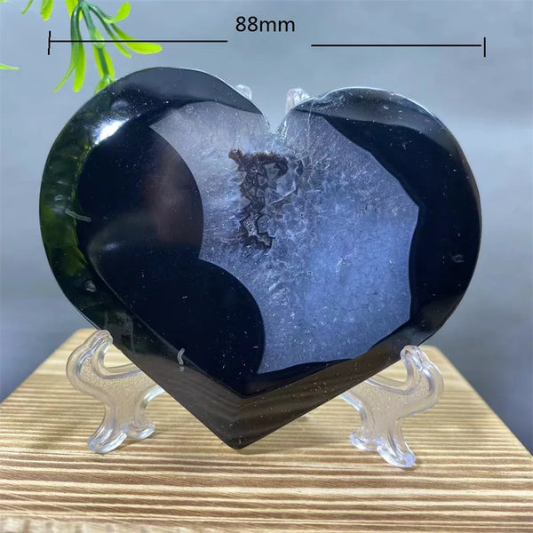 Black Agate Heart-ToShay.org