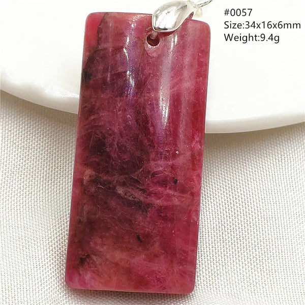 Red Rose Rhodonite Pendant-ToShay.org