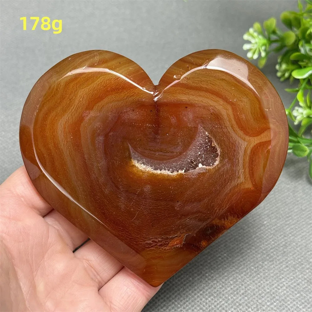 Red Agate Heart-ToShay.org