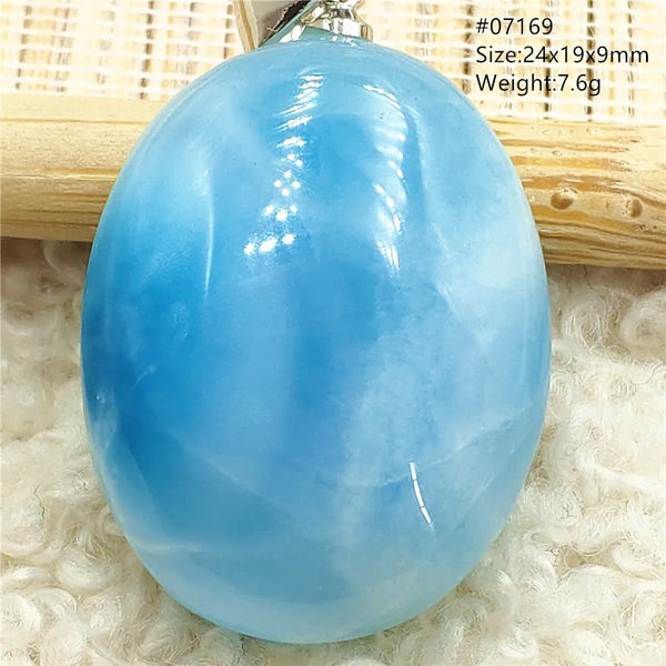 Blue Larimar Pendant-ToShay.org