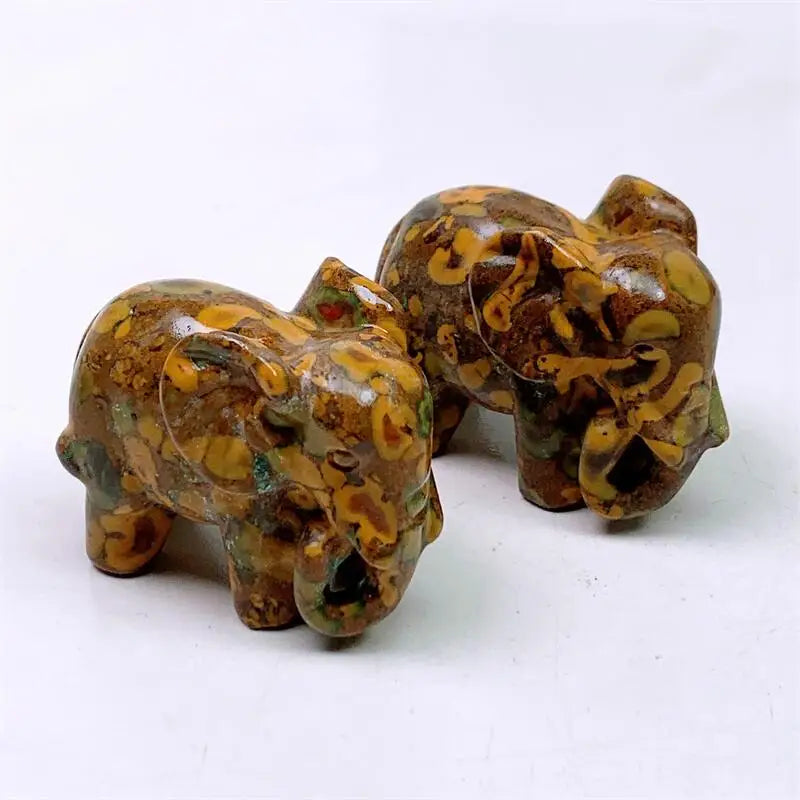 Brown Azolite Elephant-ToShay.org