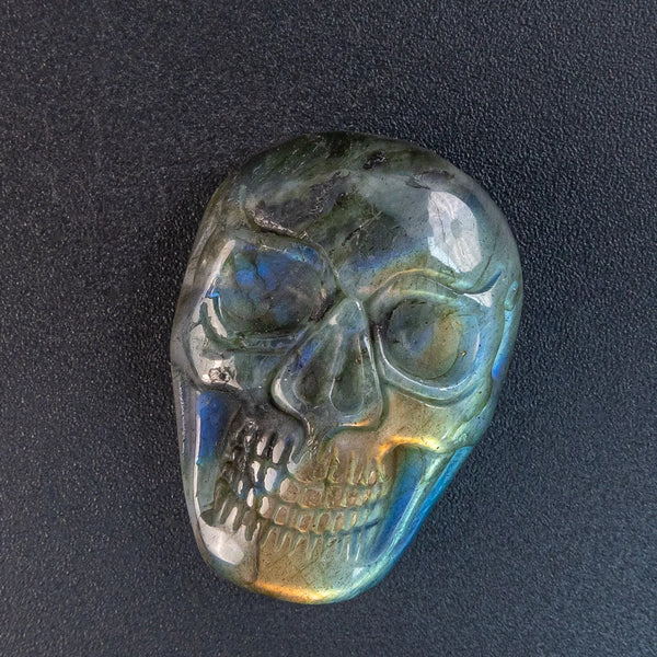 Blue Labradorite Skull-ToShay.org