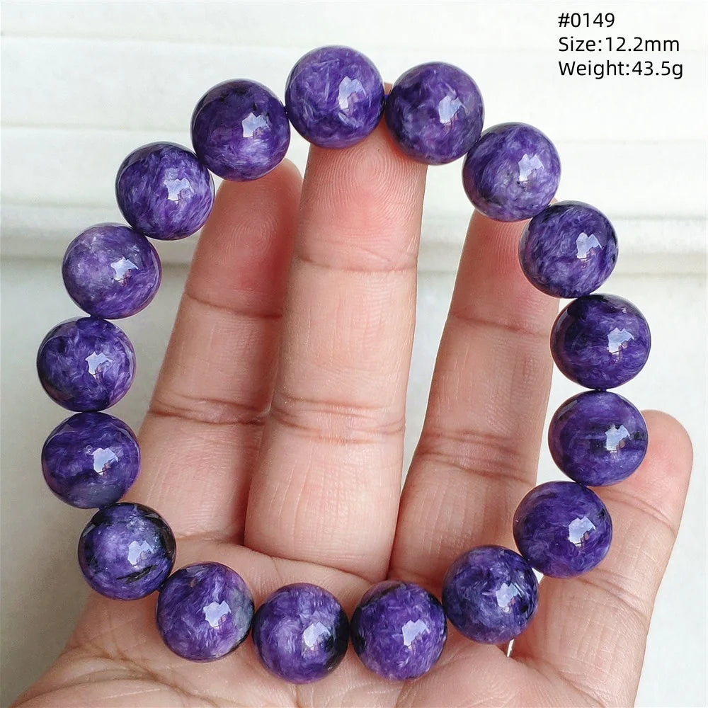 Purple Charoite Bracelet-ToShay.org