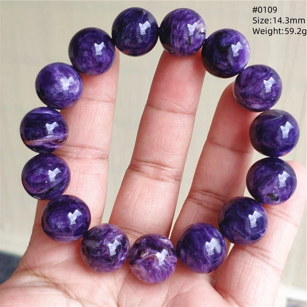 Purple Charoite Bracelet-ToShay.org