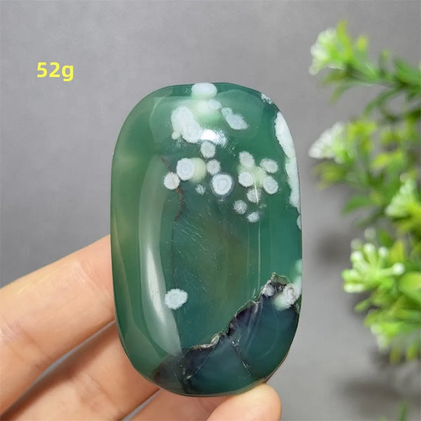 Green Cherry Blossom Agate-ToShay.org
