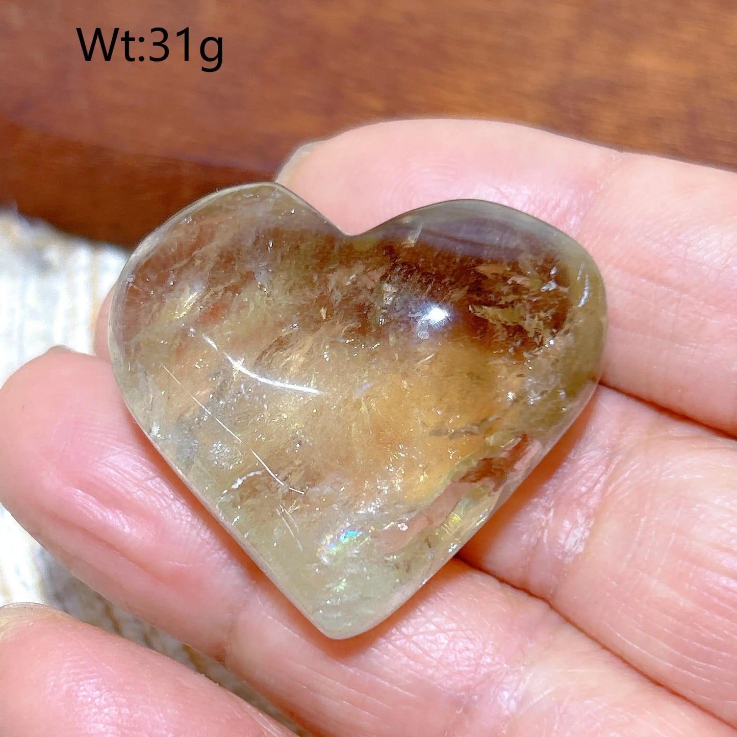 Yellow Smokey Citrine Quartz-ToShay.org