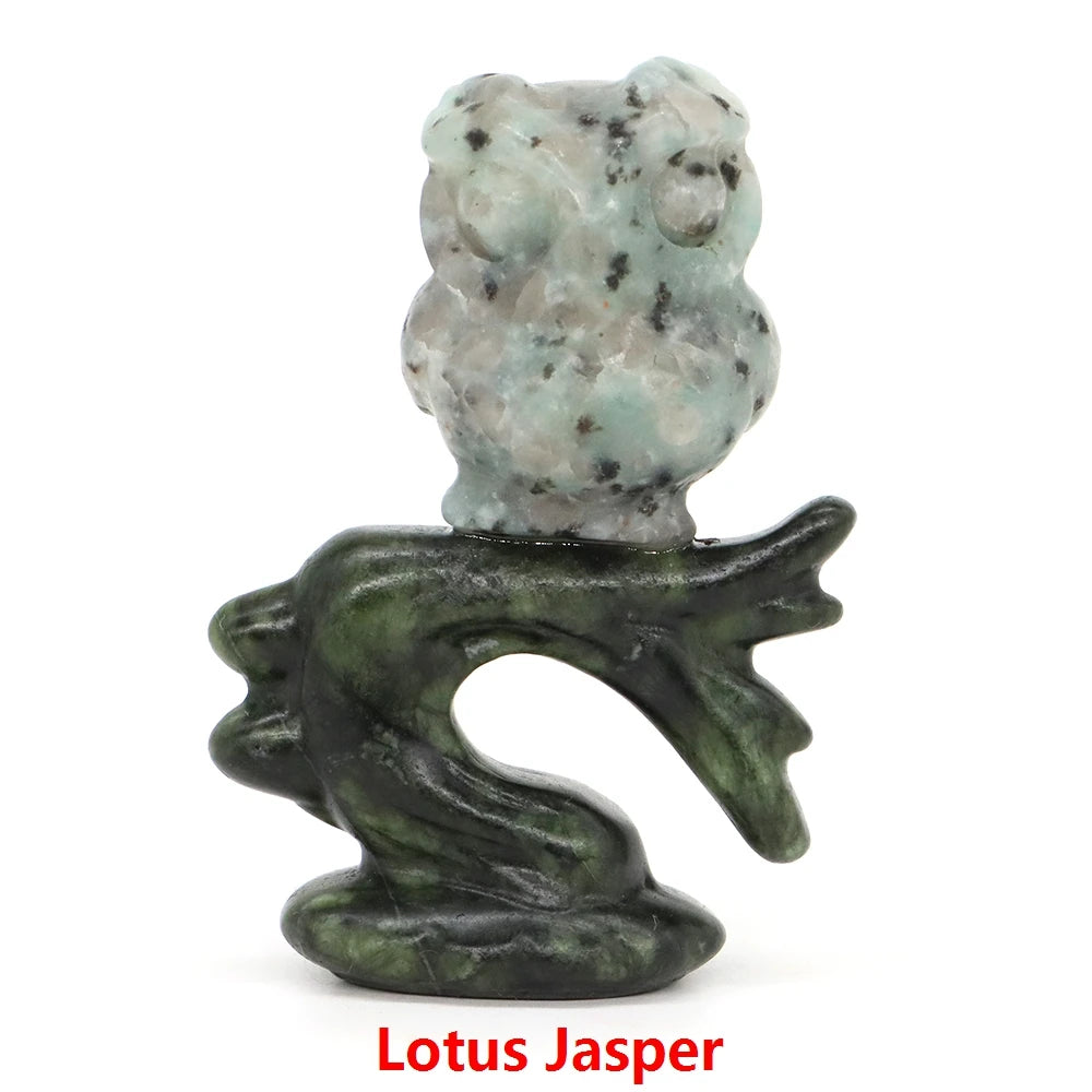 Mixed Crystal Owl Branch-ToShay.org