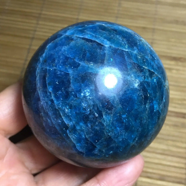 Blue Apatite Ball-ToShay.org