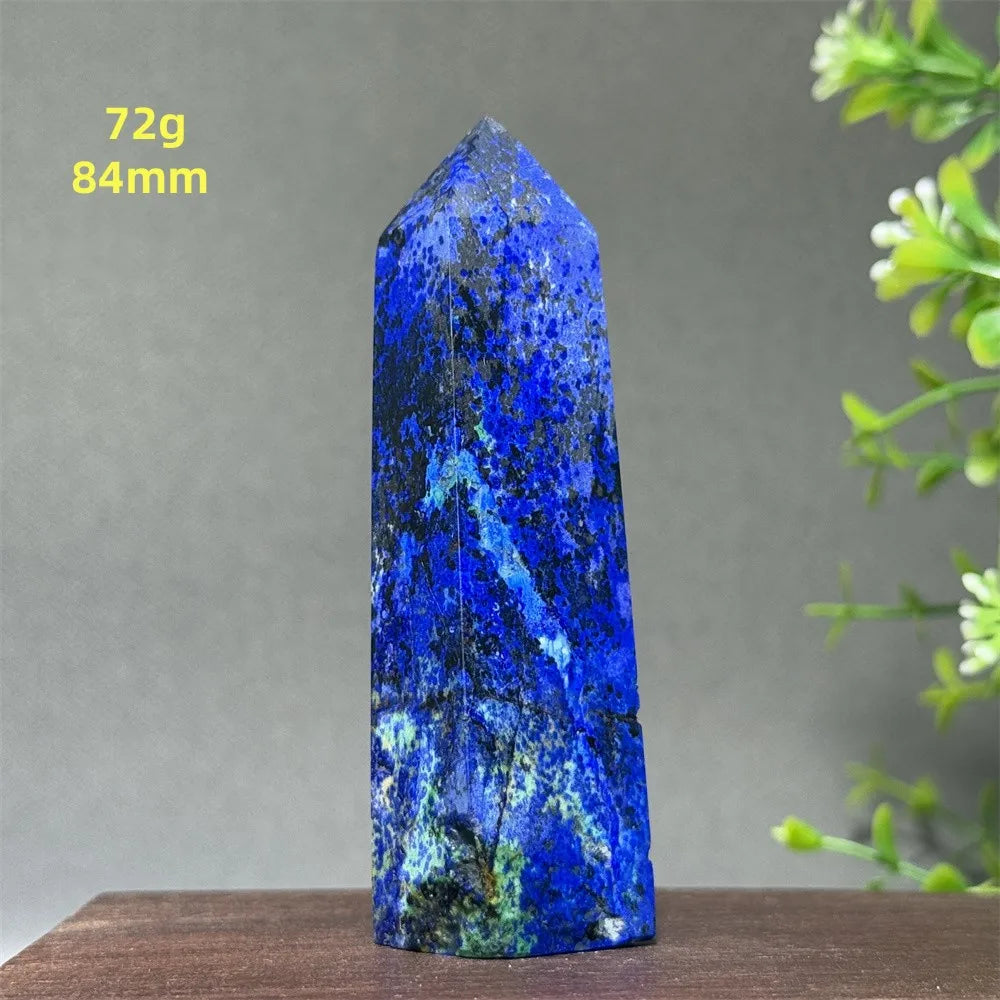 Blue Azurite Wand-ToShay.org