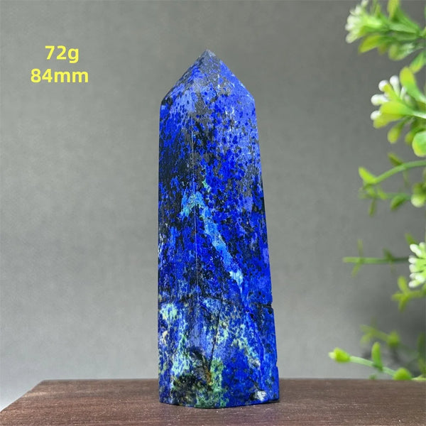 Blue Azurite Wand-ToShay.org