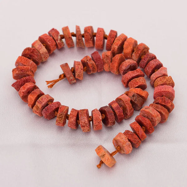 Red Orange Coral Beads-ToShay.org